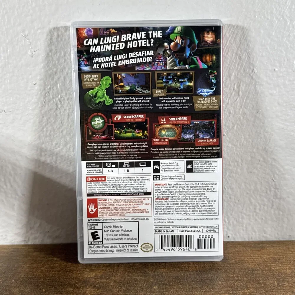Luigi's Mansion 3 Standard Edition - Nintendo Switch